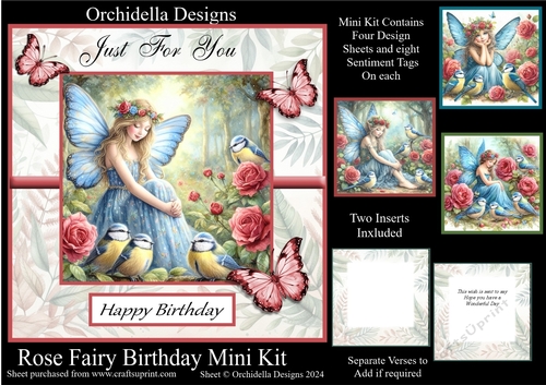 Rose Fairy Birthday