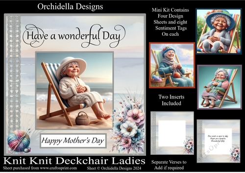 Knit Knit Deckchair Ladies