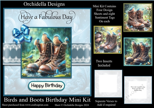 Birds and Boots Birthday