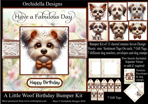A Little Woof Birthday