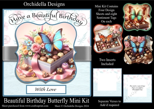 Beautiful Birthday Butterfly