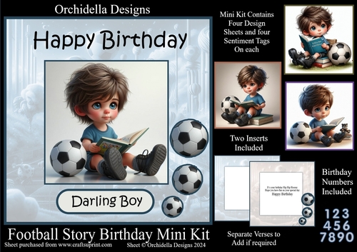 Football Story Birthday
