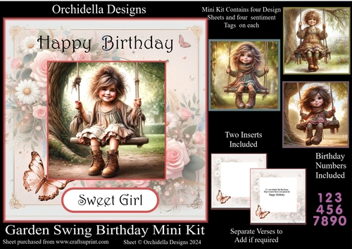 Garden Swing Birthday