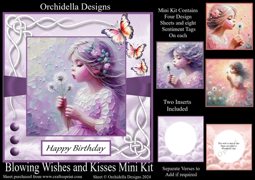Blowing Wishes and Kisses