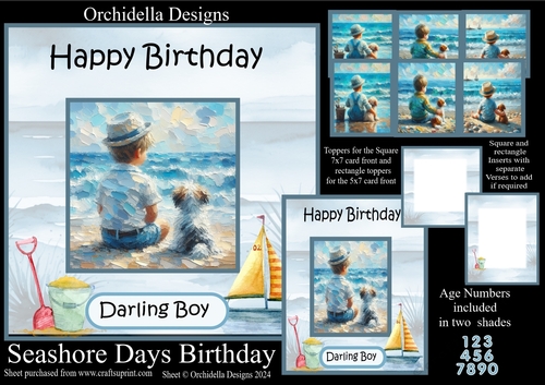 Seashore Days Birthday