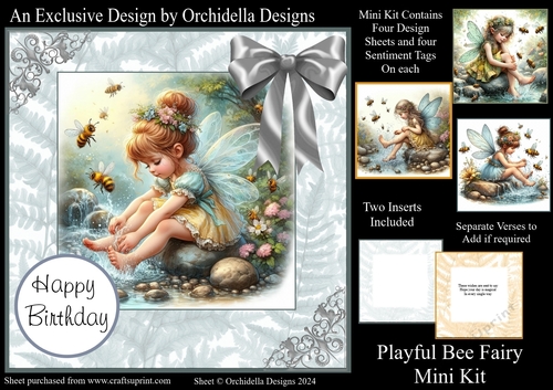 Playful Bee Fairy