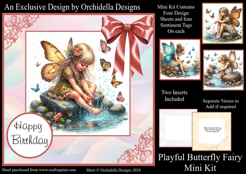 Playful Butterfly Fairy