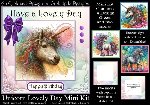 Unicorn Lovely Day