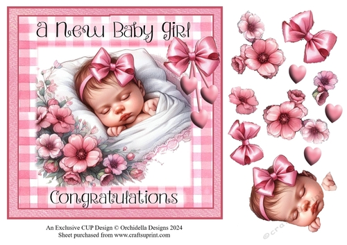 Sweet Floral Baby Girl