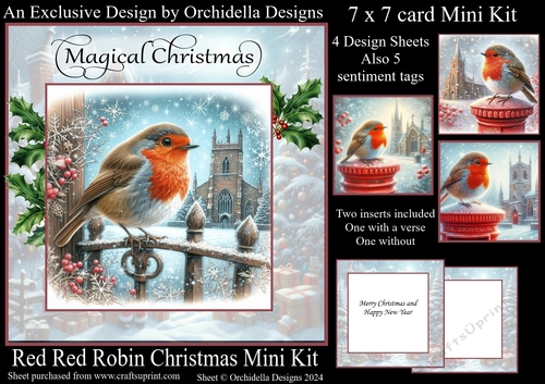 Red Red Robin Christmas