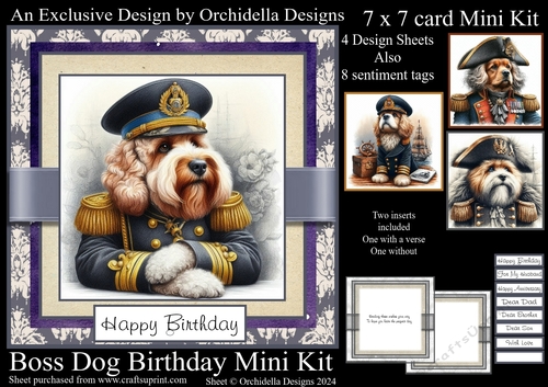 Boss Dog Birthday