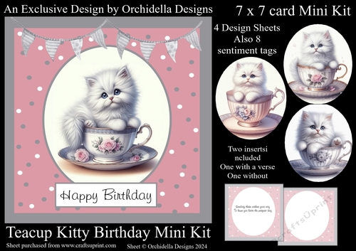 Teacup Kitty Birthday