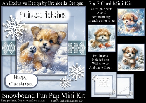 Snowbound Fun Pup