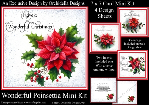 Wonderful Poinsettia