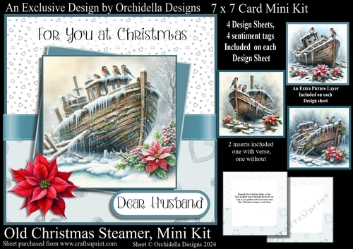 Old Christmas Steamer