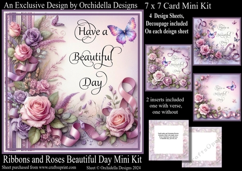 Ribbons and Roses Beautiful Day 