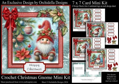 Crochet Christmas Gnome