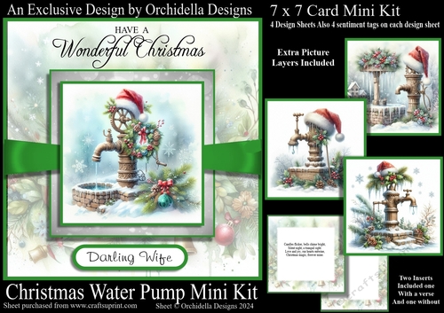 Christmas Water Pump