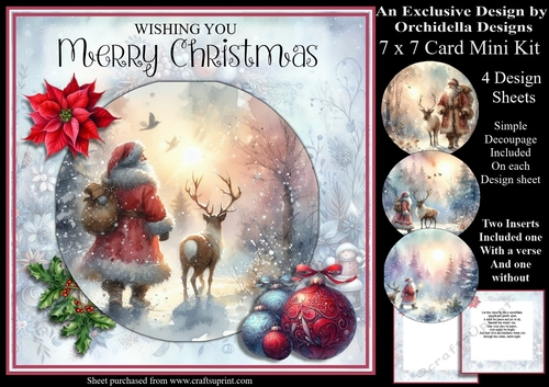 Misty Morning Santa