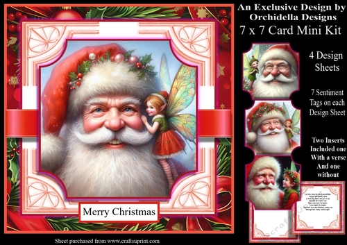 Santa and the Fairy