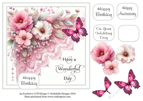 Wonderful Day flower flourish