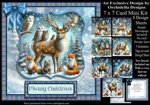 Christmas Reindeer and Friends
