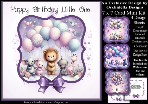 Animal Balloon Fun Birthday