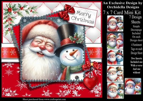 Santa and the Snowman