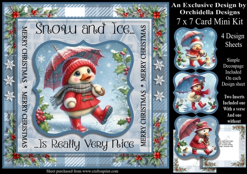 Snow and Ice Christmas