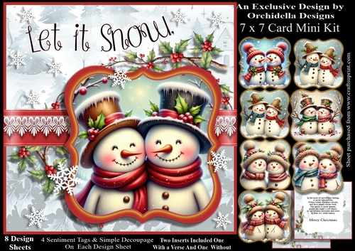 Let It Snowman Couple
