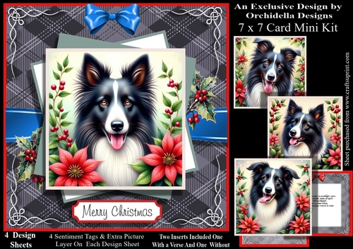 Merry Christmas Collie