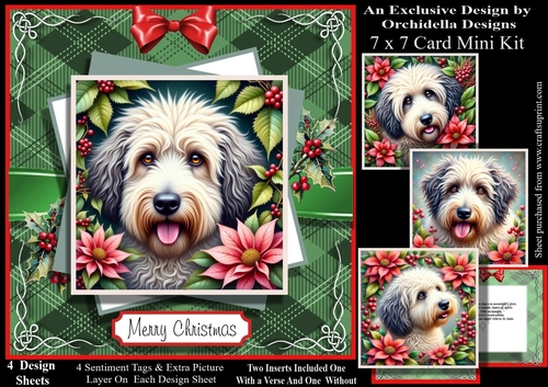 Merry Christmas Sheepdog