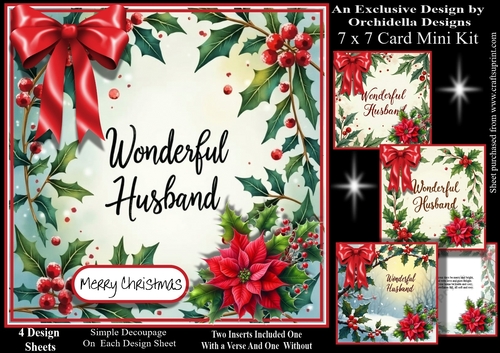 Wonderful Husband Holly Berry