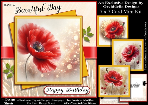 Beautiful Day Poppy
