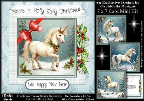 Holly Jolly Unicorn