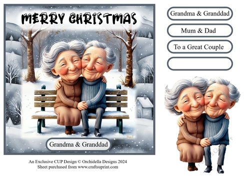 Merry Christmas Couple