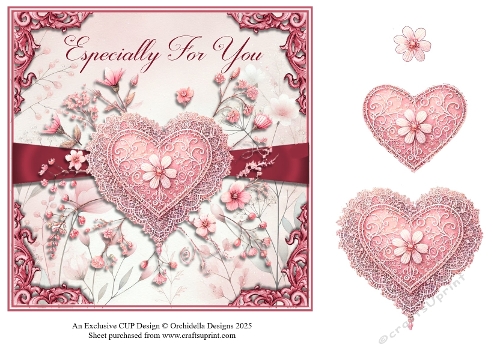 Lace Heart  For You