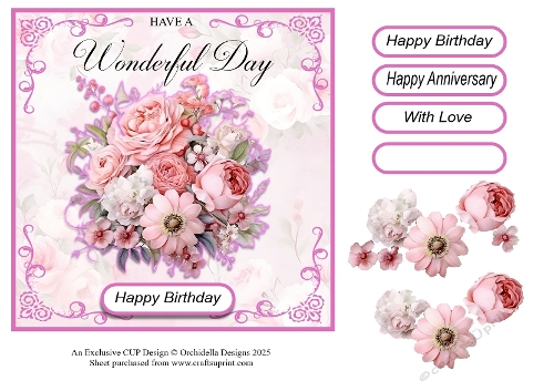 Pink Bloom Bouquet