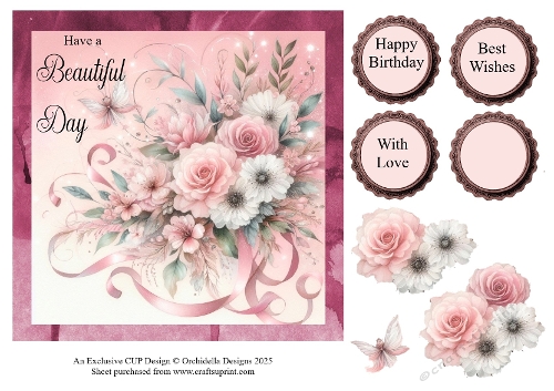 Flowing Ribbon Bouquet 