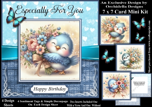 Sweet Bluebird Flowers