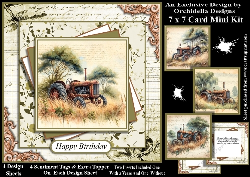 Abandoned Tractor Birthday