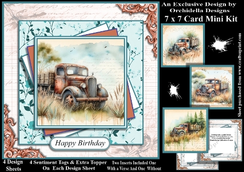 Abandoned Truck Birthday