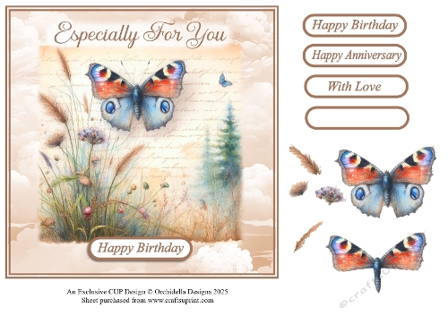  Birthday Butterfly Field