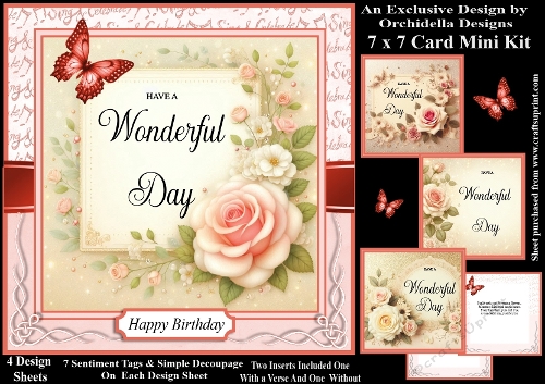 Wonderful Day, Pink Roses