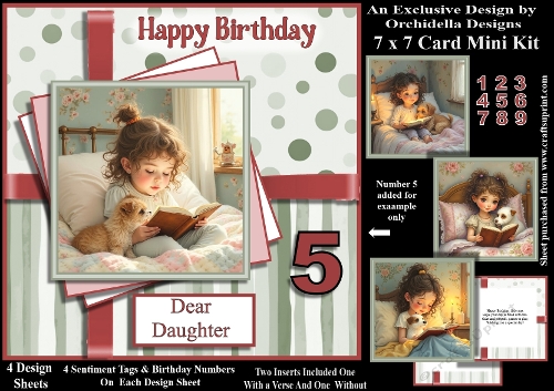 Bedtime Reading Birthday Girl