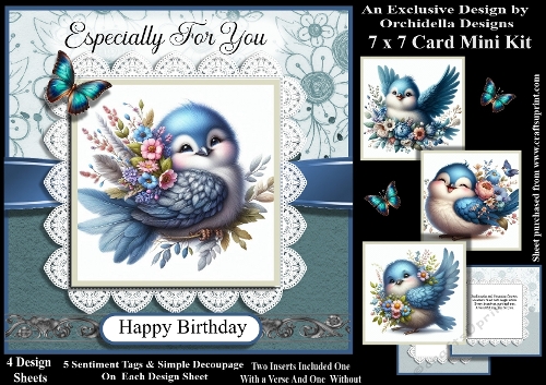 A Feathery Floral Treat