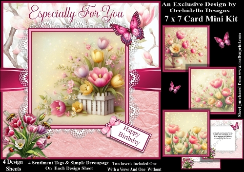 Special Pink Spring Tulips