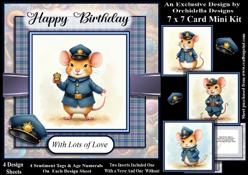 Mouse Police Birthday
