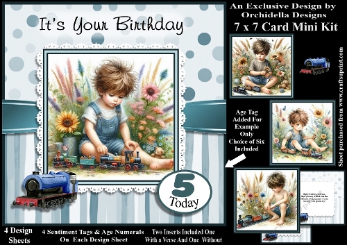 Toy Train Birthday