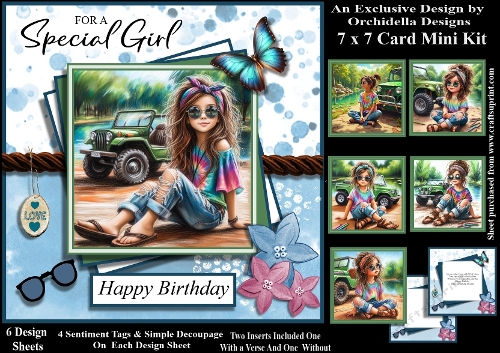 Modern Birthday Girl